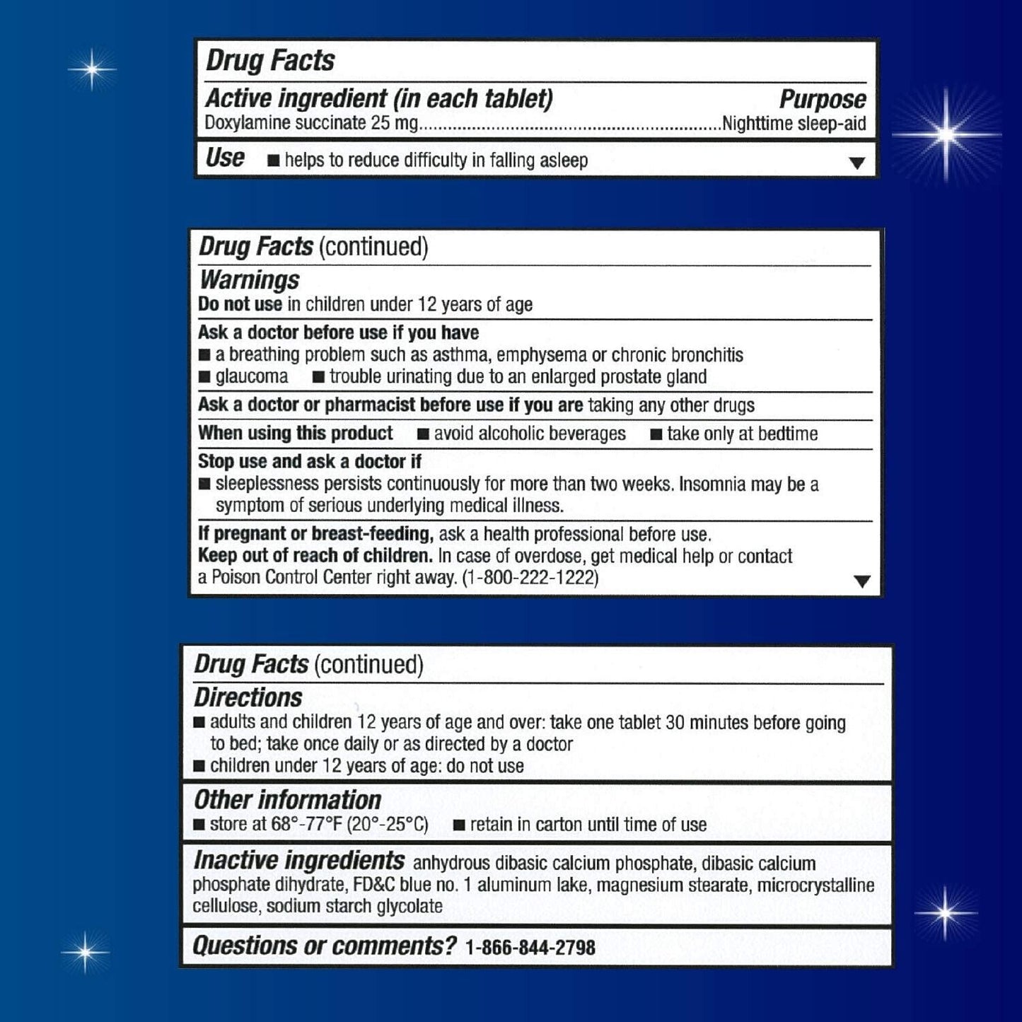 UNISOM Sleep Tabs Tablets Doxylamine Succinate 32 Count Fresh APR 2026 AUS STOCK