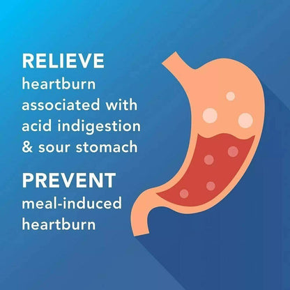 Famotidine 20mg 200 TABS Acid Reducer Heartburn Relief Like Pepcid