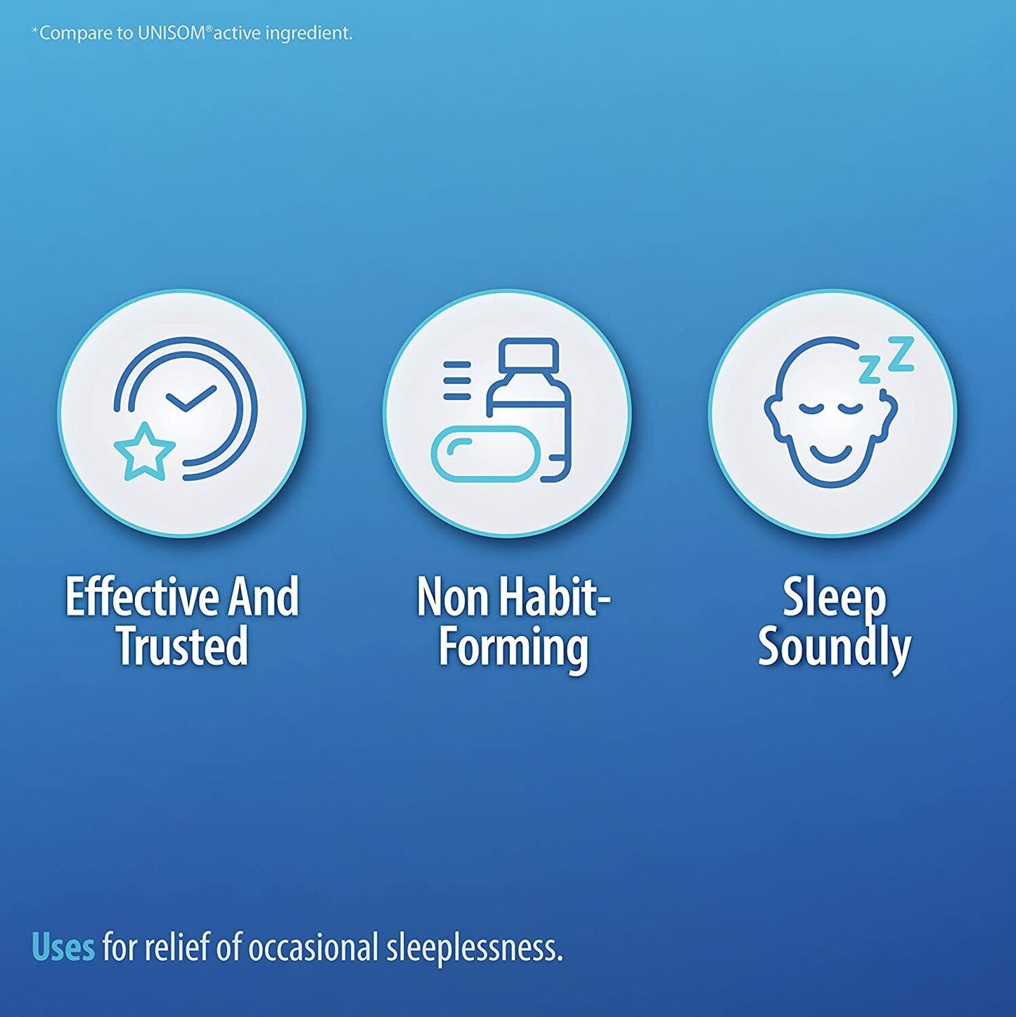 HealthA2Z Sleep Aid 250 Soft gels Diphenhydramine HCl 50 mg